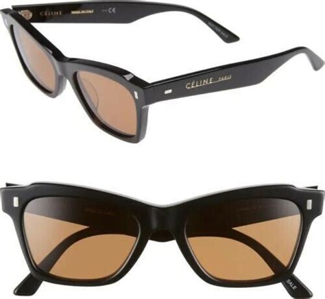 celine 52mm rectangle sunglasses|Celine canada online.